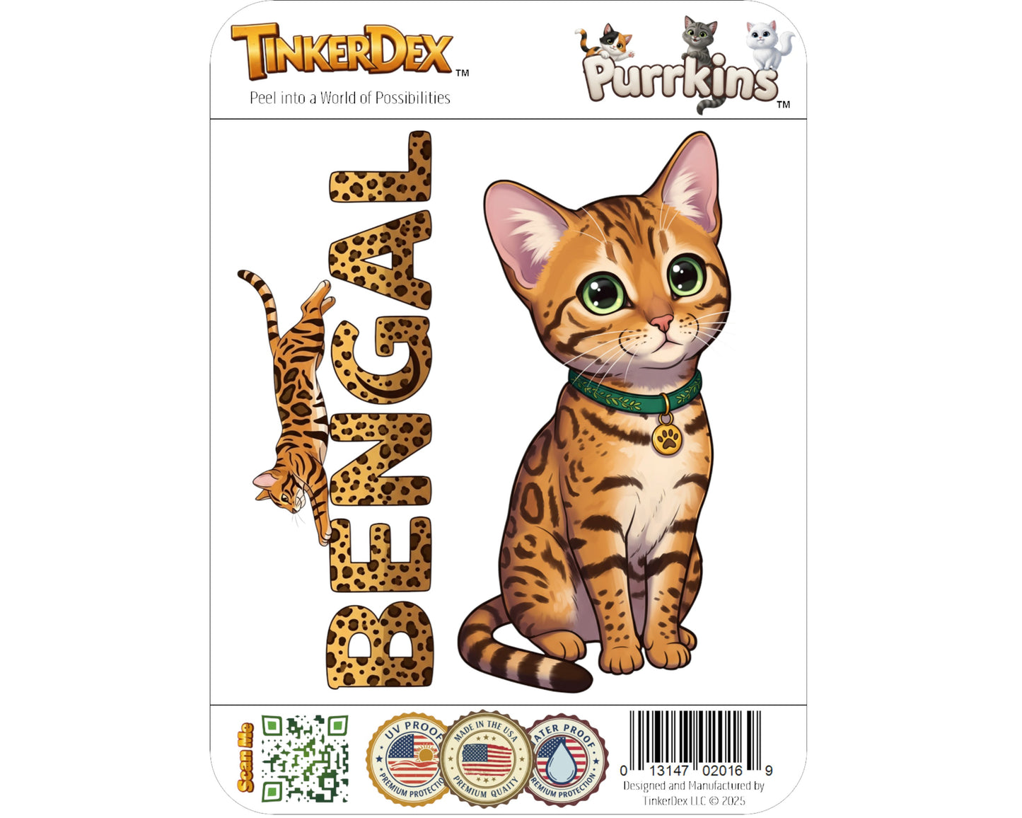 Bengal Magnet – the Little Leopard Purrkins™ – Domestic Cat Breed | UV-Proof