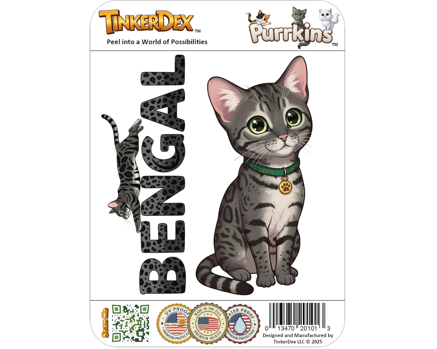 Bengal Magnet – the Little Leopard Purrkins™ – Domestic Cat Breed | UV-Proof
