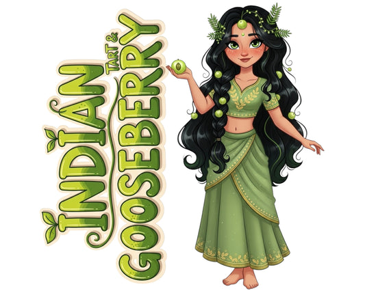 Indian Gooseberry Sticker and Magnet - The Bearer of Wellness Treekins™ – Ayurvedic Spirit | Waterproof & UV-Proof