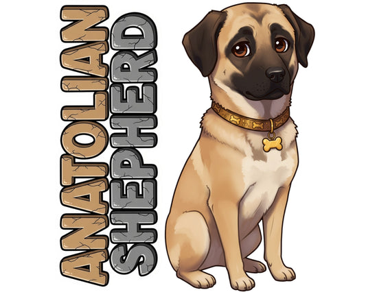 Anatolian Shepherd Sticker and Magnet - Ancient Guardian Pawkins™ – Livestock Guardian Dog | Waterproof & UV-Proof